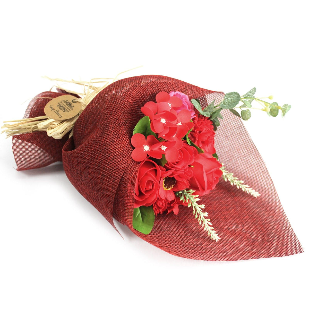 Staand Zeepbloemenboeket – Rood