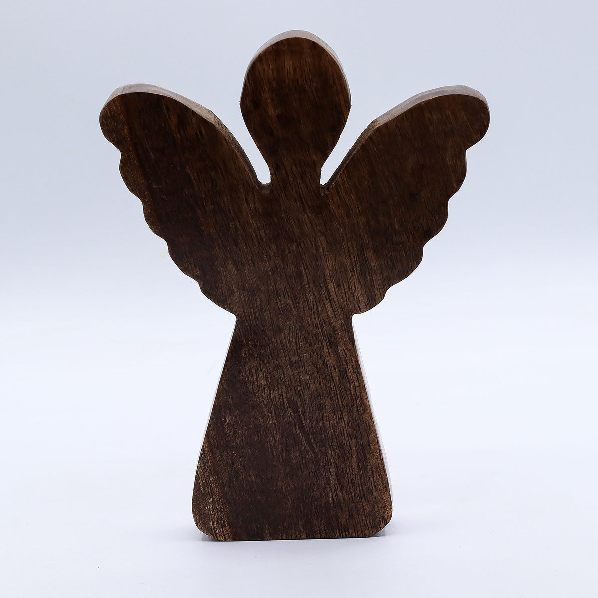 Mango Houten Engel met Gouden Vleugels – Large