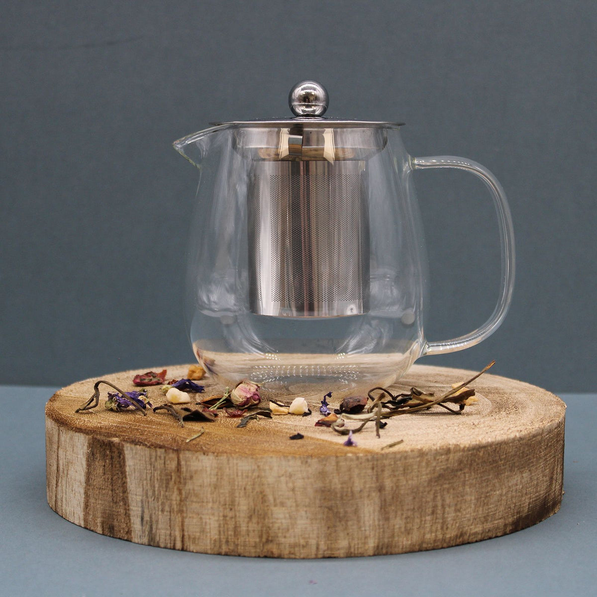 Glazen Theepot Contemporary met RVS Theezeef – 550 ml