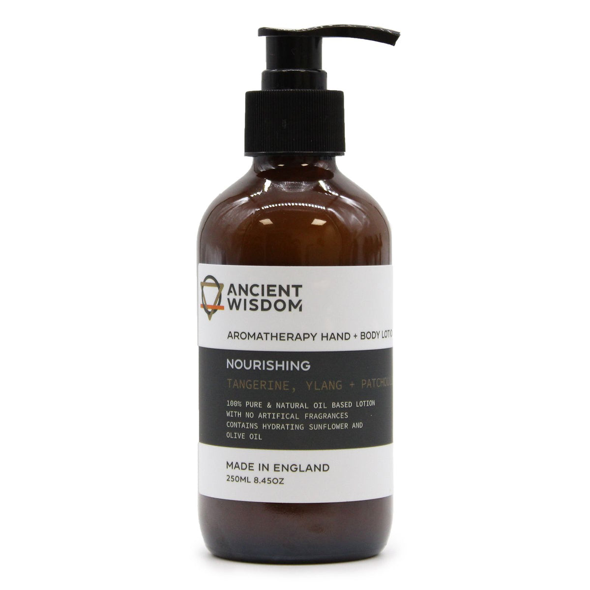 Mandarijn, Ylang Ylang & Patchouli – Aromatherapy Hand & Body Lotion 250 ml