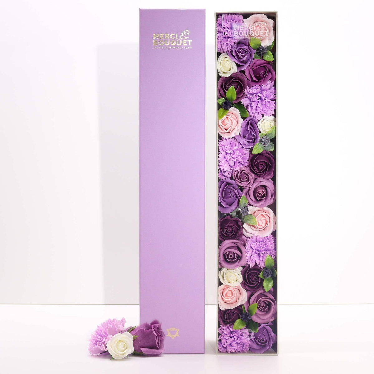 Luxe Zeeprozen & Anjers – Lavender – 50 cm