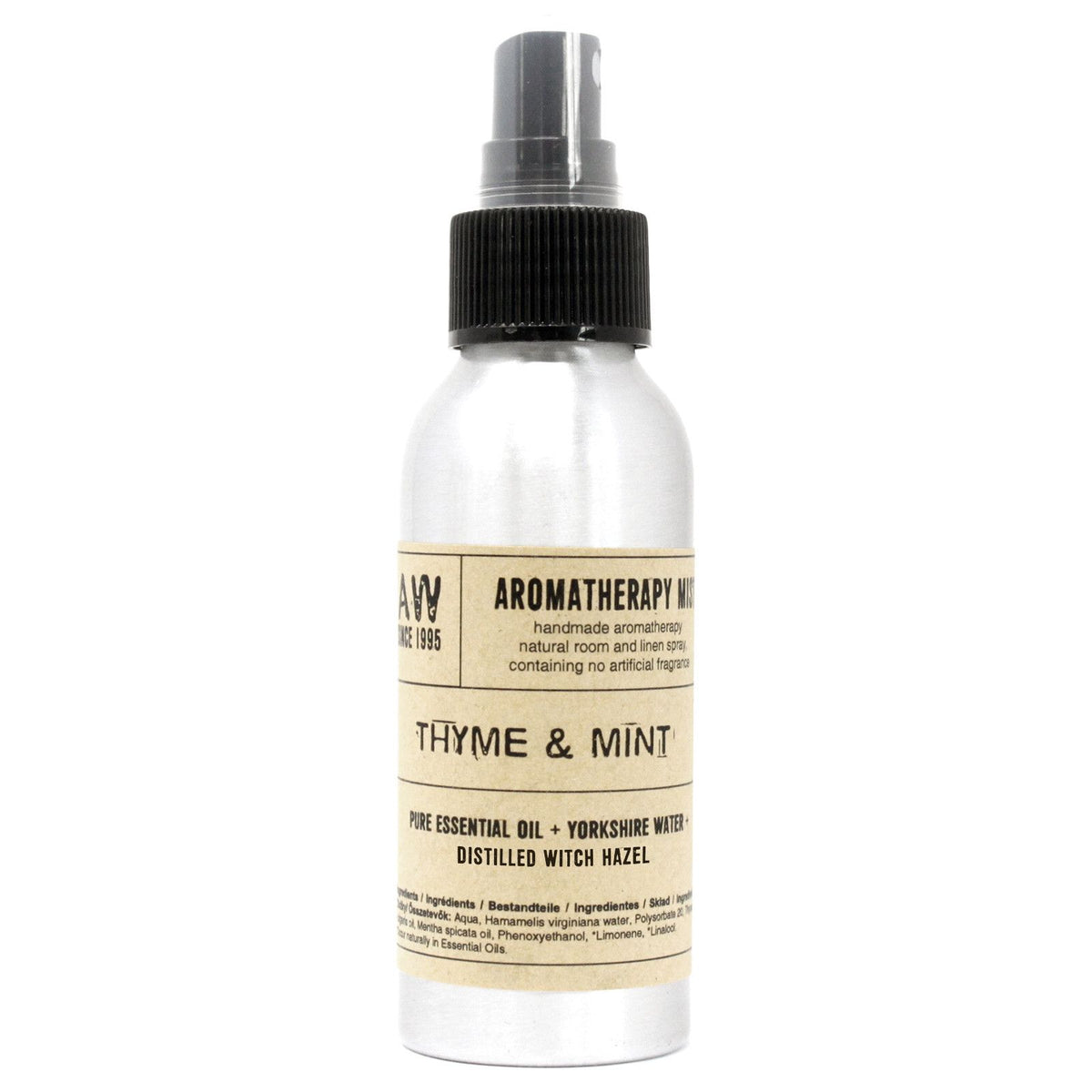 Aromatische Kamerspray – Tijm & Groene Munt – 100 ml