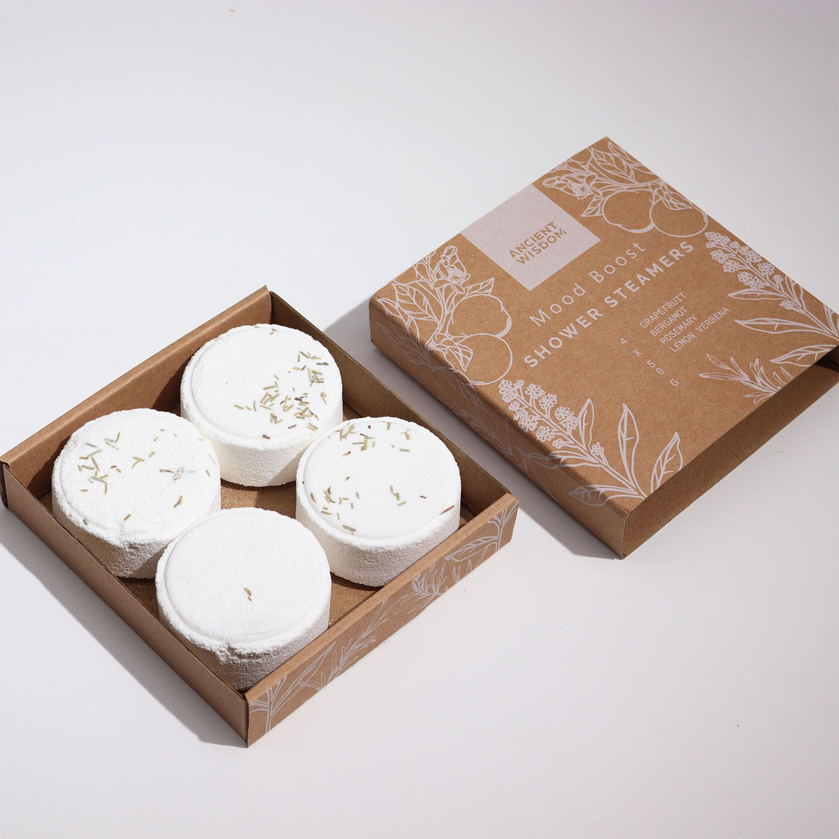 Zen Shower Steamers – Mood Boost – 4 stuks