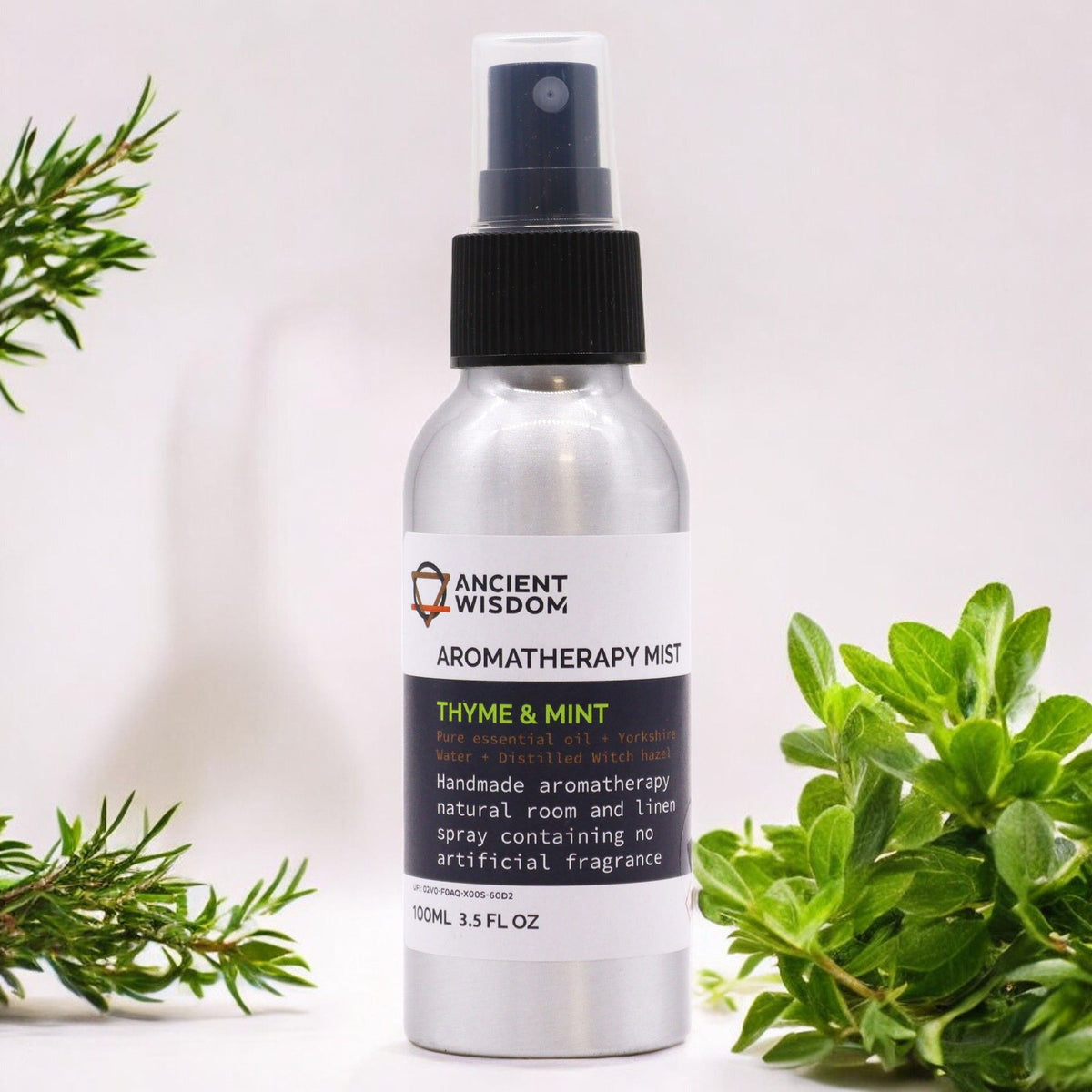 Aromatische Kamerspray – Tijm & Groene Munt – 100 ml