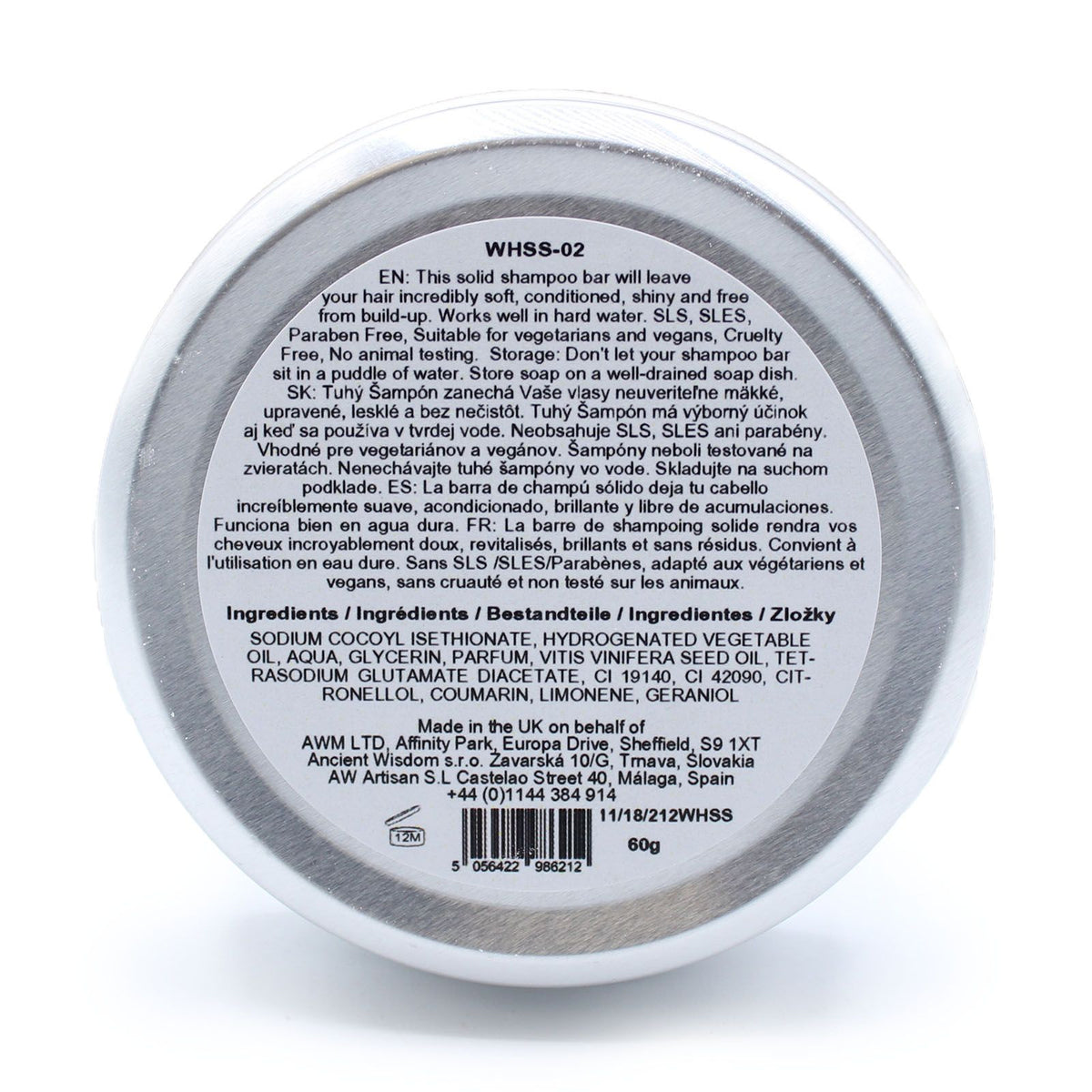 Wild Hare Shampoo Bar Aloe Vera – 60 g