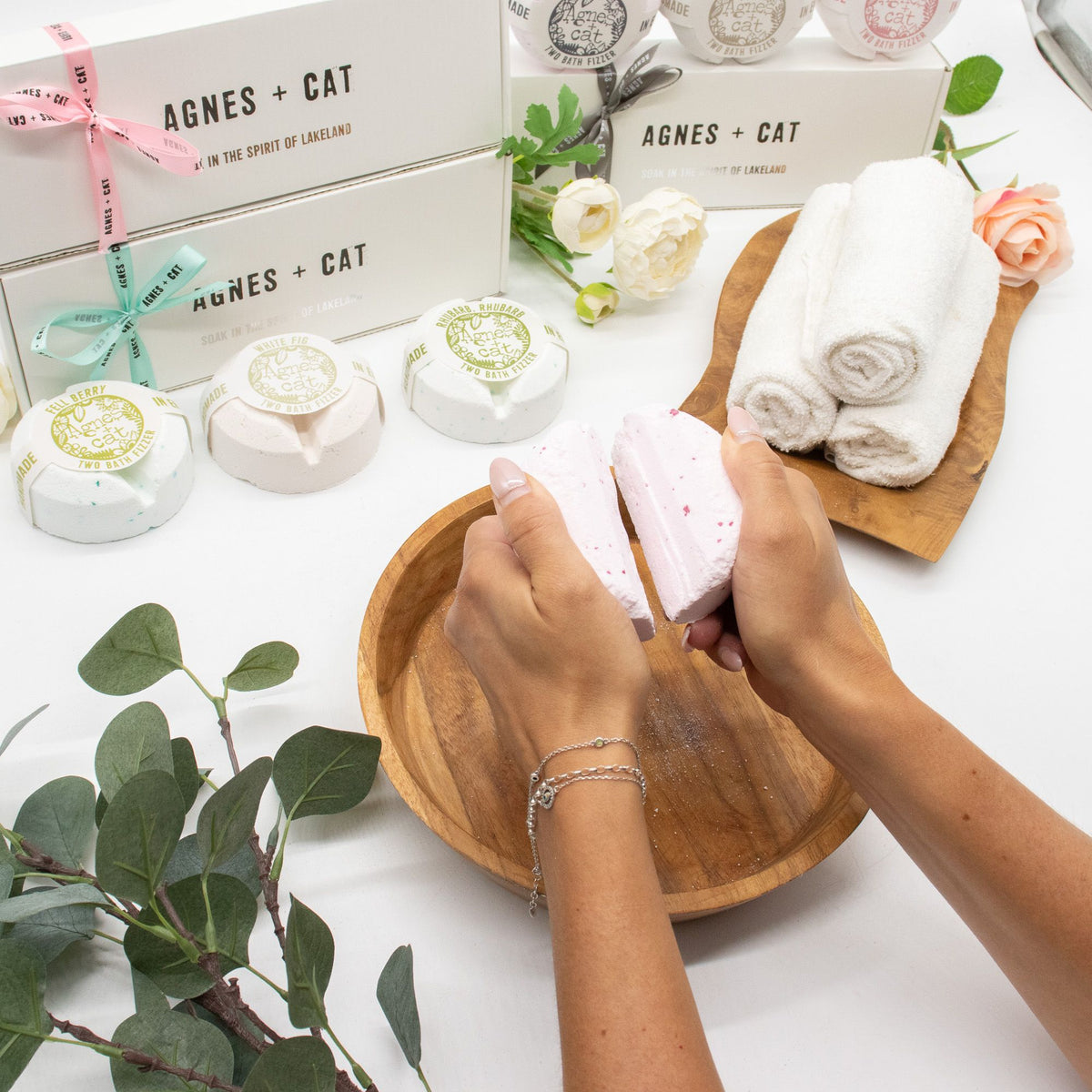 Agnes + Cat Bruisballen Geschenkset – Lakeland Favourites