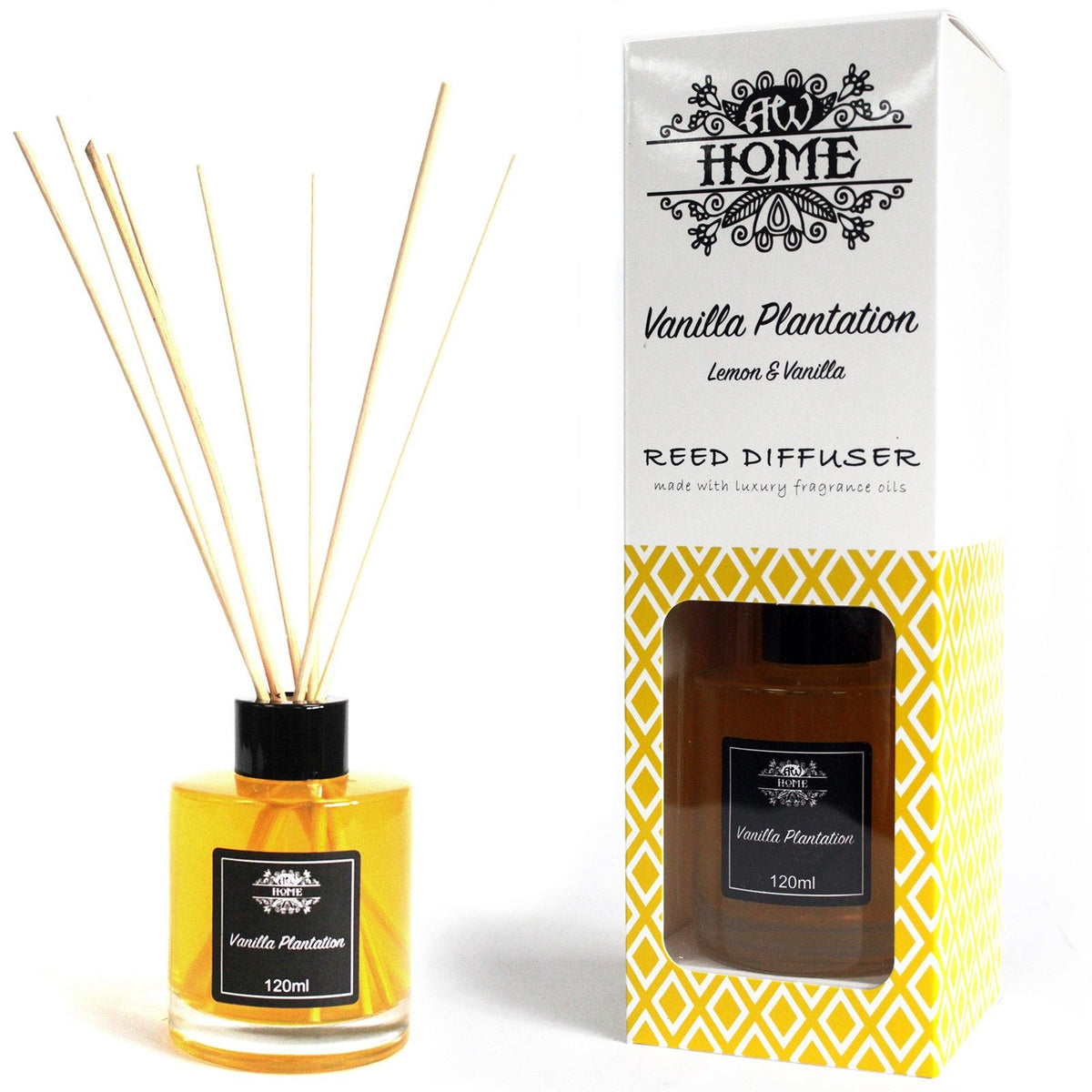 Aromatische Geurstokjes – Vanilla Plantation – 120 ml