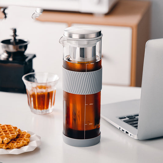 Ice Drip Cold Brew Koffiemaker – Glazen Slow Drip Koffiepot voor Zachte & Verfrissende Iced Coffee
